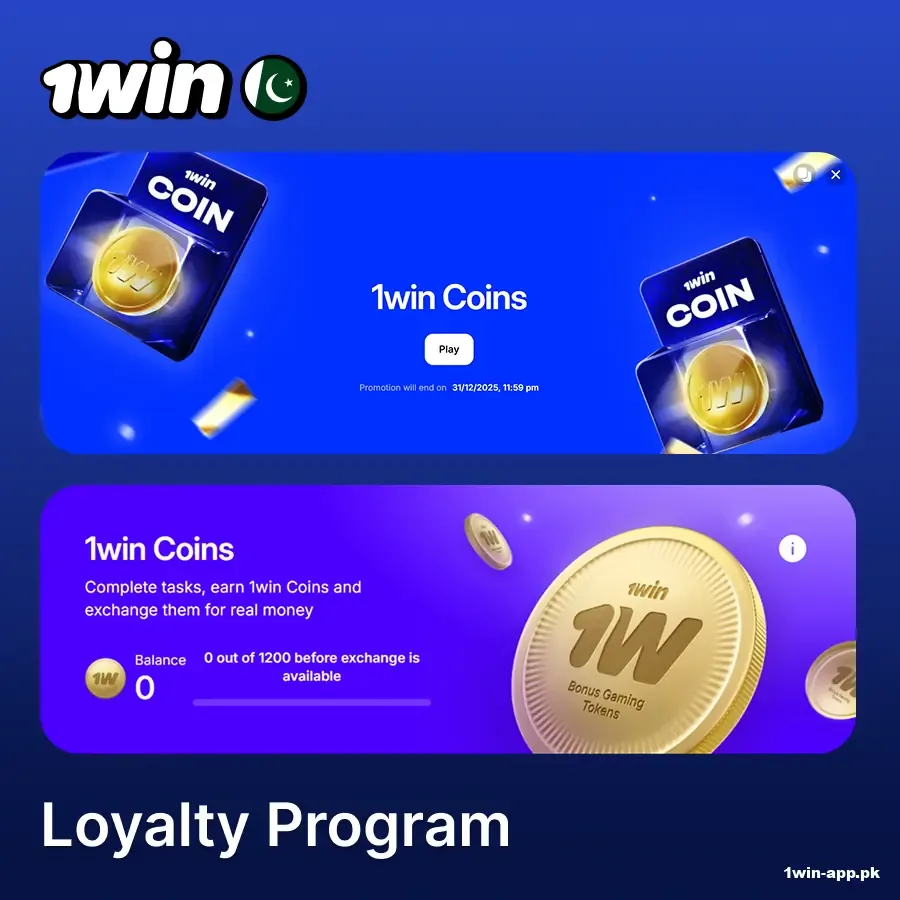 The Loyalty Program on the 1win website
