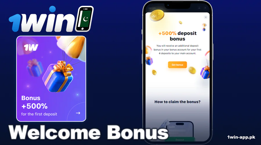 First deposit bonus on 1win PK app