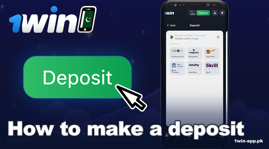 Deposit to 1win App Lucky Jet PK