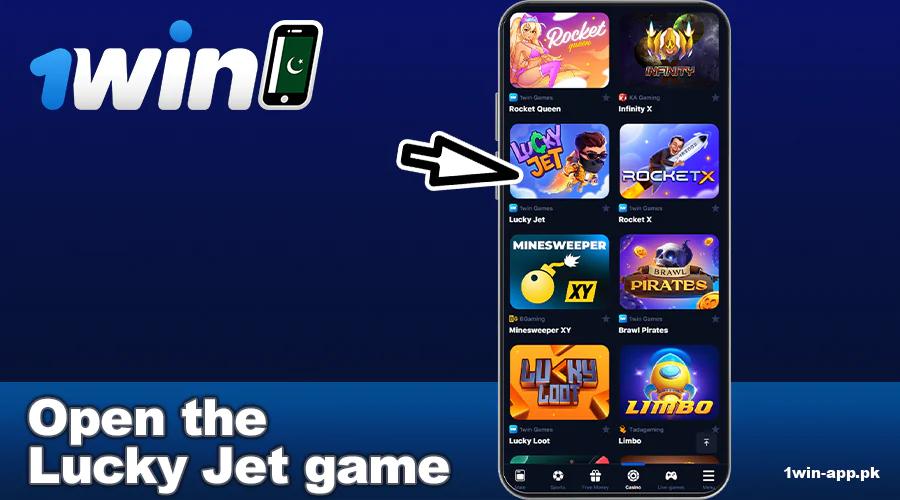 Open 1win App Lucky Jet Pakistan game