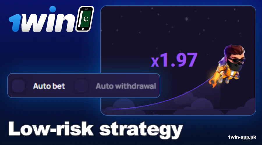 Low Risk Strategy in 1win App Lucky Jet Pakistan